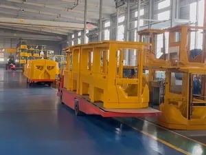 Автономный робот-манипулятор порошковой окраски для производителя тяжелой техники