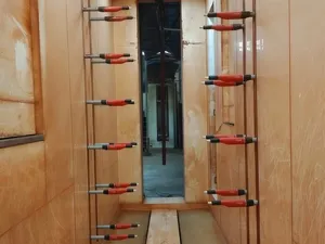Автоматическая линия для порошковой покраски дверей и окон
